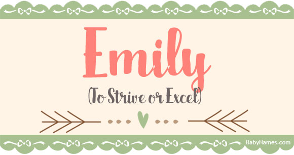 Emily Significado do nome
