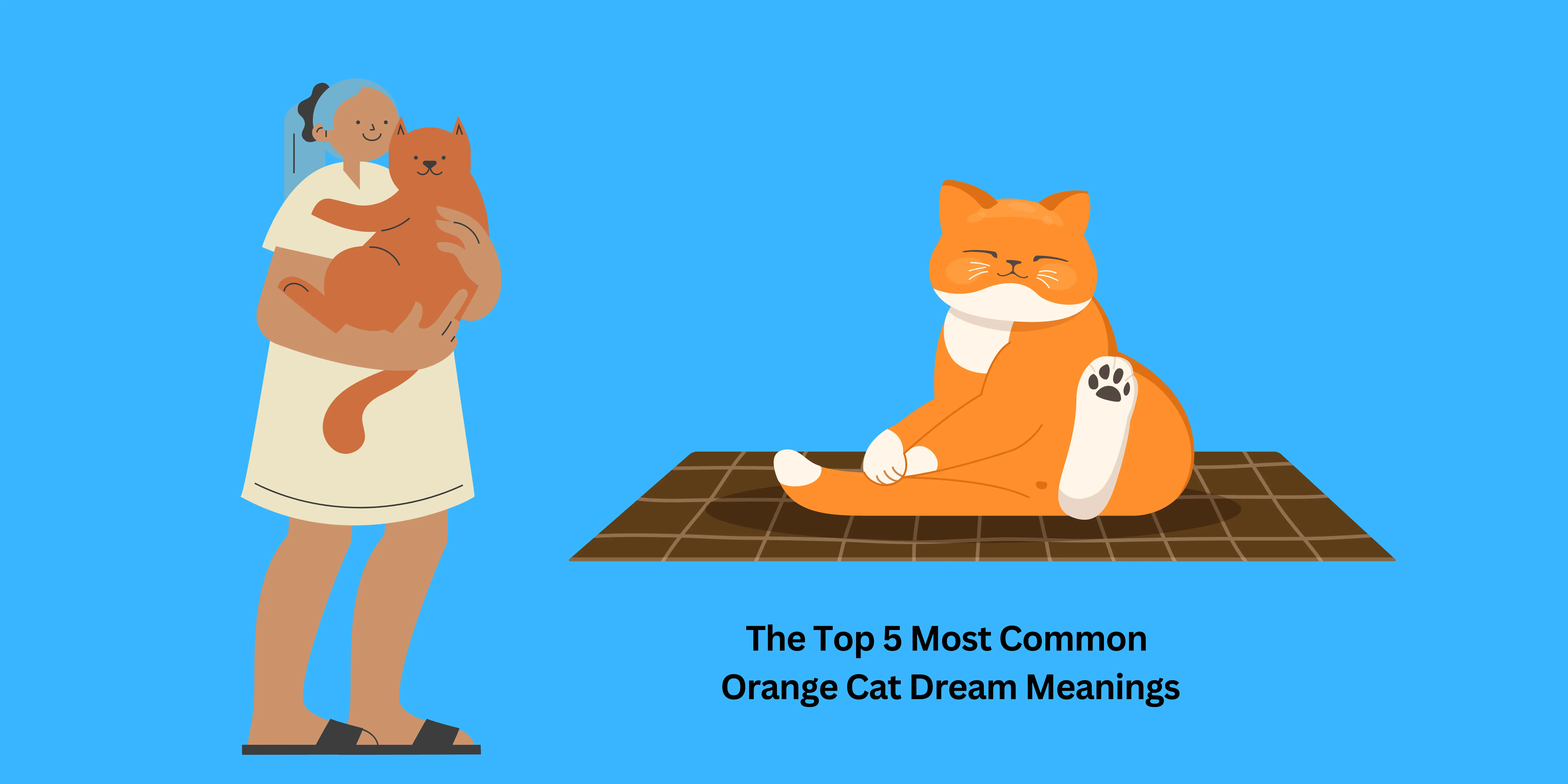Significado do sonho com gato laranja ou gengibre - A mudança está a chegar?